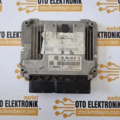 Volkswagen Scırocco Audi A4 Motor Beyni 03L 906 018 GF, 03L906018GF