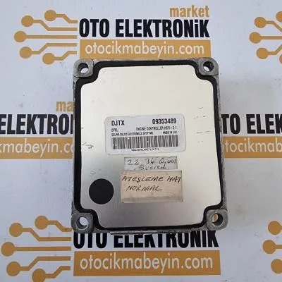 Opel Astra G 1.6 Motor Beyni DJTX 09353489, DJTX09353489