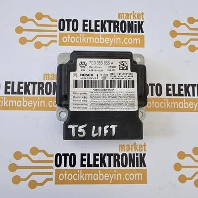 Volkswagen Caddy Transporter 1.6 Airbag Beyni 7E0 959 655 A, 7E0959655A - 0285010529