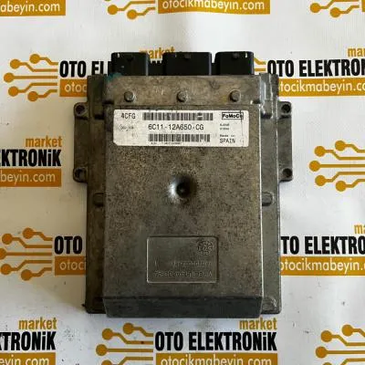 6C11-12A650-CG  DCU-104 Ford Transit Çıkma Orjinal Motor Beyni