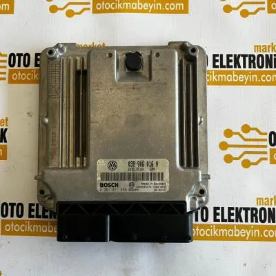 038906016N 0281011855 EDC16U1 038906016M 038906016A VOLKSWAGEN TRANSPORTER 1.9 TDİ ÇIKMA ORJİNAL MOTOR BEYNİ 