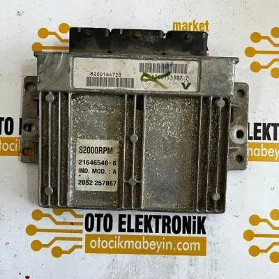 8200153837,8200164728 RENAULT LAGUNA 2 1.6 ORJİNAL ÇIKMA MOTOR BEYNİ