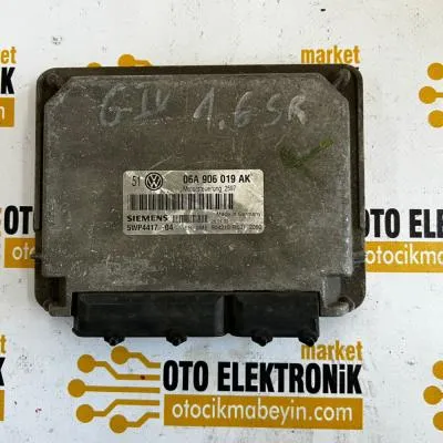 06A906019AK VOLKSWAGEN , SEAT ,AUDİ , SKODA 1.6 BENZİN AKL MOTOR ORJİNAL ÇIKMA MOTOR BEYNİ 