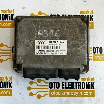 06A906019AM VOLKSWAGEN , SEAT ,AUDİ , SKODA 1.6 BENZİN AKL MOTOR ORJİNAL ÇIKMA MOTOR BEYNİ 
